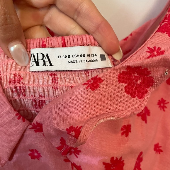 Pink zara dress - Picture 4 of 4
